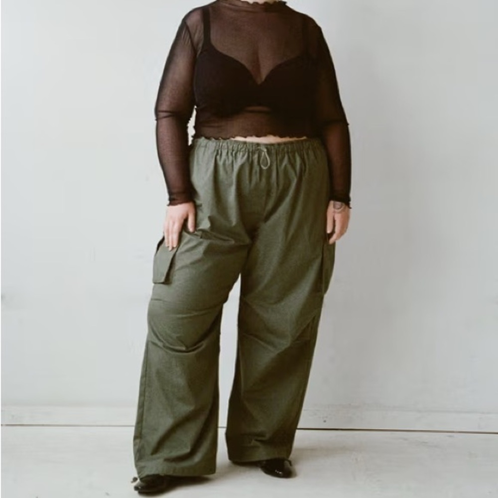 WRAY NYC Parachute Cargo Pants 6xl